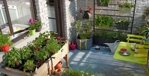 Jardin sur un balcon
