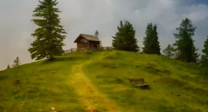 Une pelouse