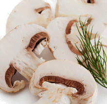 Champignons en lamelles