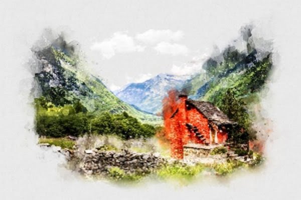 Tableau dans la nature