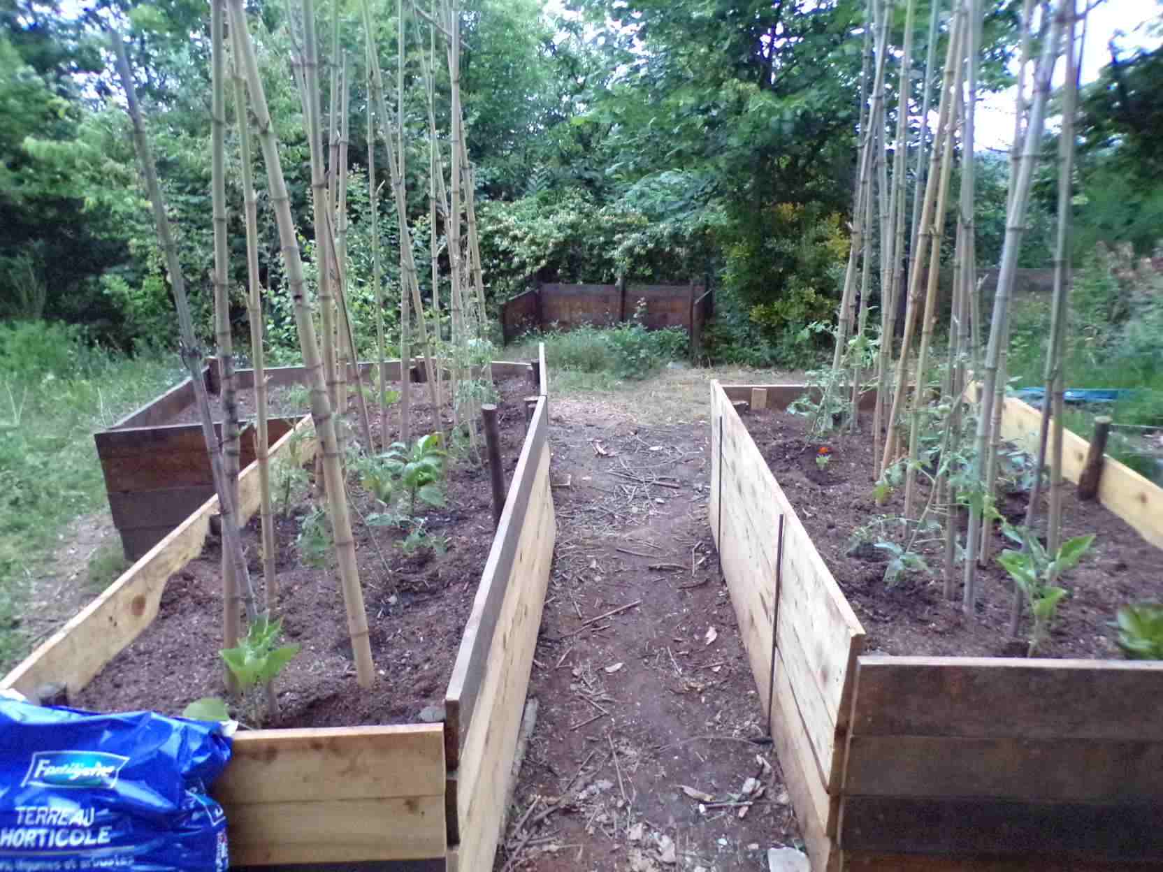 Poivrons, tomates et aubergines