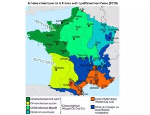 Zones de rusticité en France