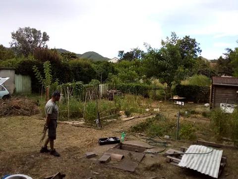 Jardin partagé de Cendras dans le Gard